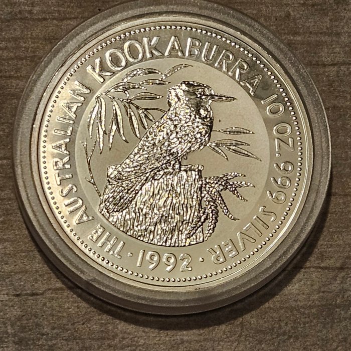 Australien 10 Dollars 1992 Kookaburra 10 Oz (999)