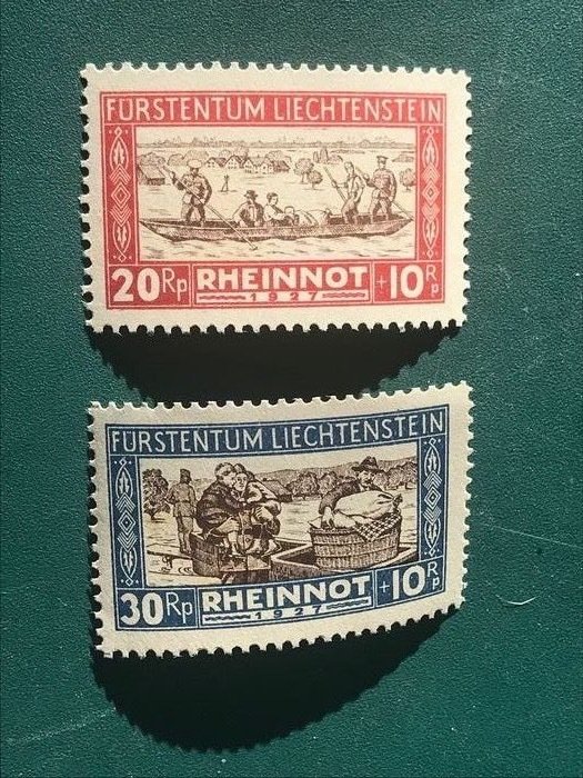 Liechtenstein 1928 - Reinnot - Michel 78/81