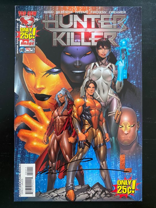 Hunter Killer #0 - Signed by Marc Silvestri - 1 Signed comic - Første udgave