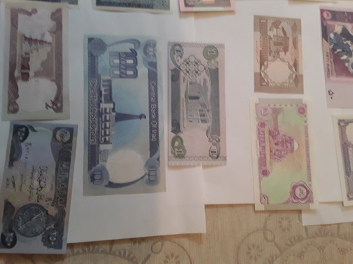 Verden. - 43 banknotes - various dates  (Ingen mindstepris)