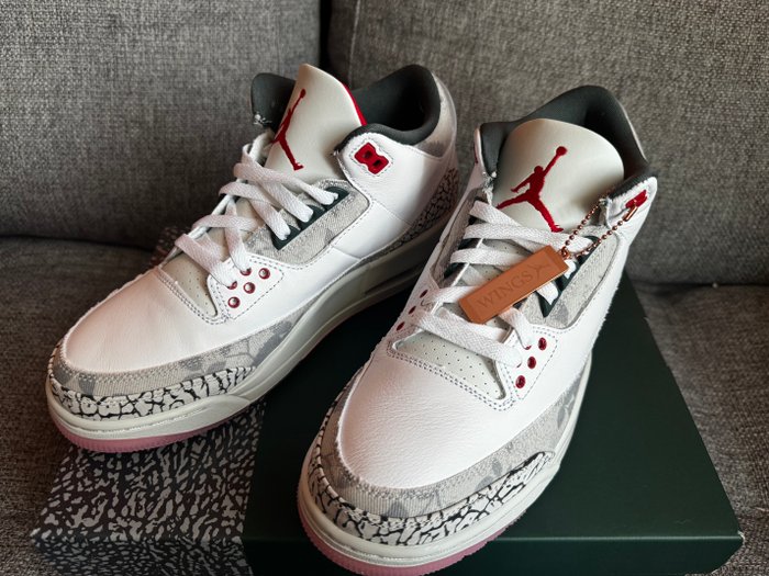 Nike - Air Jordan 3 - Sneakers - Størelse: EU 42 - Nyt med labels