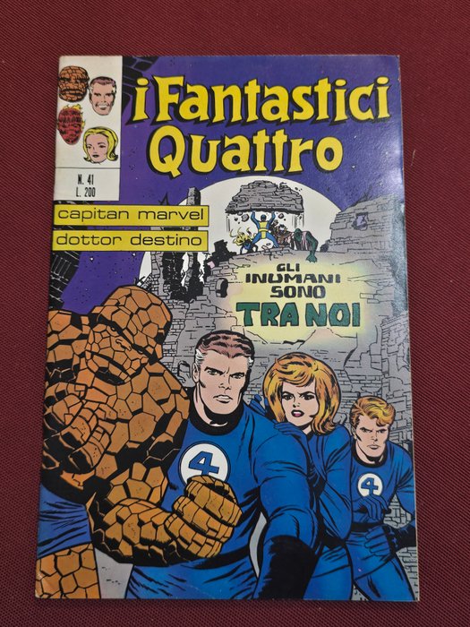 I Fantastici Quattro n 41 - originale - prima apparizione Inhumans - 1 Comic - Første udgave