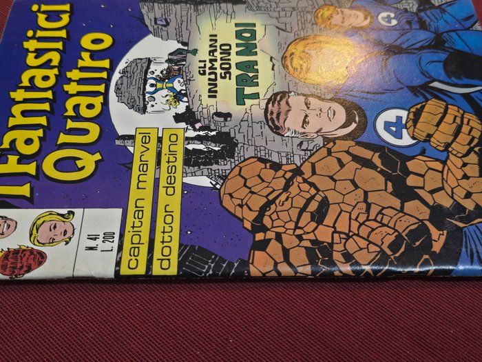 I Fantastici Quattro n 41 - originale - prima apparizione Inhumans - 1 Comic - Første udgave