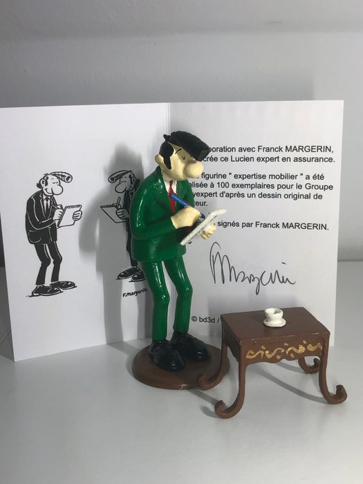 Lucien expert -  Margerin -BD3D -figurine