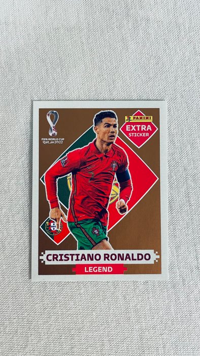 Panini - Ronaldo - World Cup 2006 Rookie + Qatar 2022 Legend Bronze/Base - 3 Loose stickers