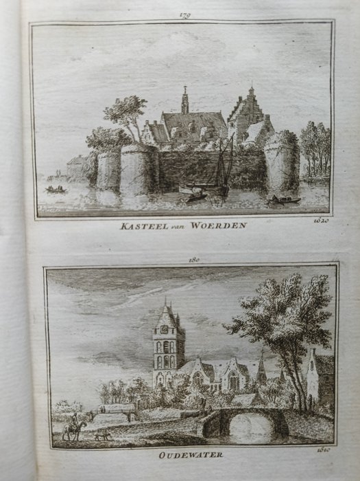 Mattheus Brouërius van Nidek / Isaac le Long / J. H. Reisig en prenten van Abraham Rademaker - Kabinet van Nederkandsche en Kleefsche Oudheden - Utrecht/Zuid-Holland - 1793