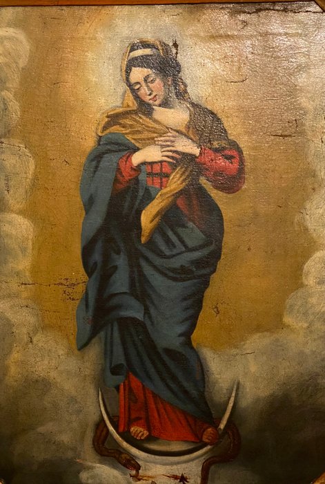 Scuola italiana (XVIII-XIX) - Madonna - NO RESERVE