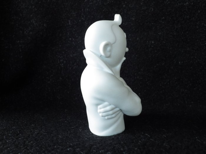 Aroutcheff / Moulinsart - Hergé - Figur - Tintin Pense - 2013 - Mate - 1000ex - Porcelæn