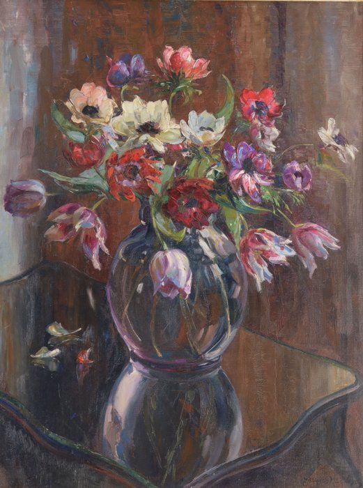 Jacques Hervens (1890-1928) - Flower still life