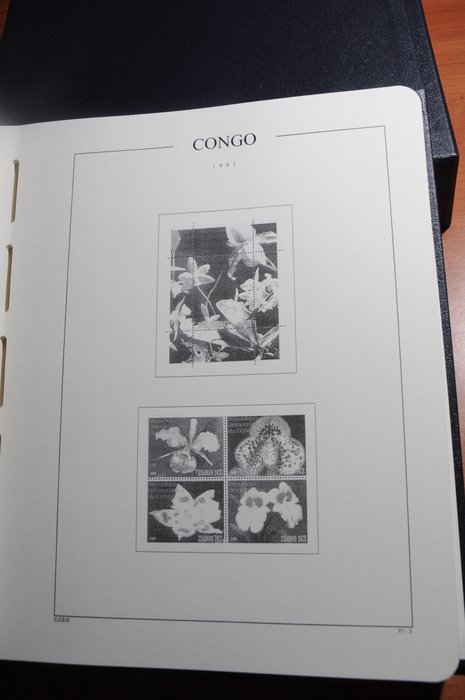 Den Demokratiske Republik Congo  - Nyt CARO preprint album 1997/2000 med kassette