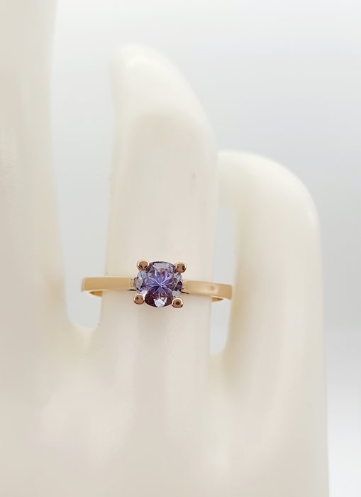 Ingen mindstepris - Ring - 14 karat Rosaguld -  0.50ct. tw. Tanzanit - UDEN FORBEHOLD