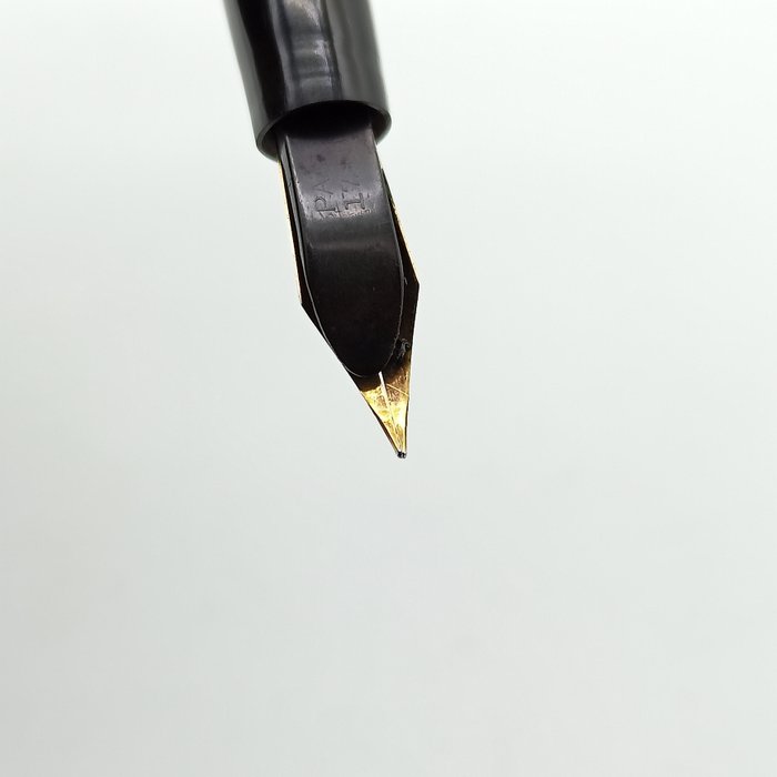 Waterman - 14 - Ebonita - 18k Solid gold rings - Fyldepen