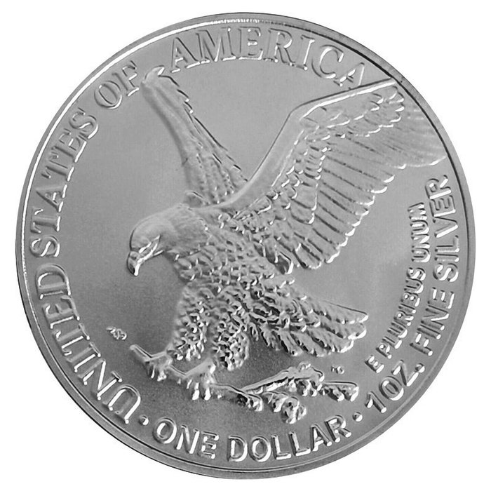 Canada. 1 Dollar 2024 American Eagle , Wolf  1 Oz (.999)  (Ingen mindstepris)