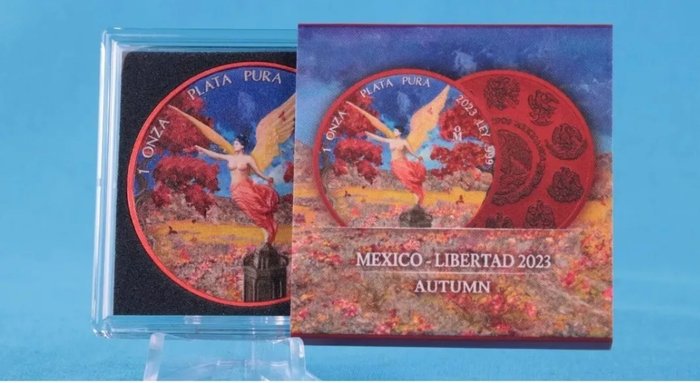 Mexico. 1 Onza 2023 Libertad - Autumn, 1 Oz (.999)