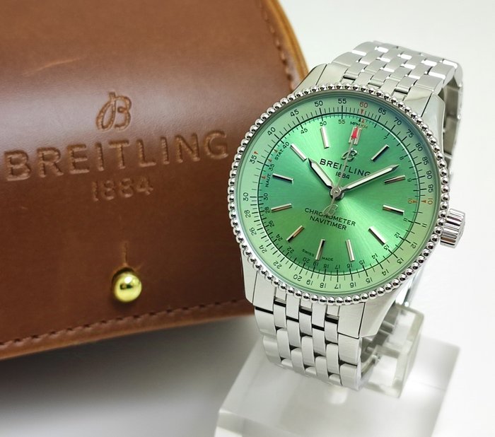 Breitling - Navitimer Mint Green - A17395361L1A1 - Kvinder - 2020+