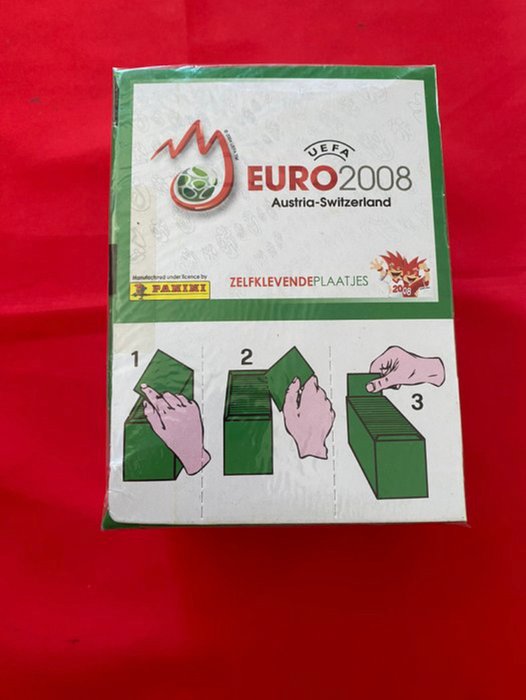 Panini - Euro 2008 - Green Border 100 Packs - 1 Sealed box