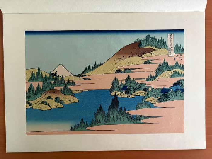 The lake of Hakone - "Thirty-six Views of Mount Fuji" - Katsushika Hokusai (1760-1849) - Japan