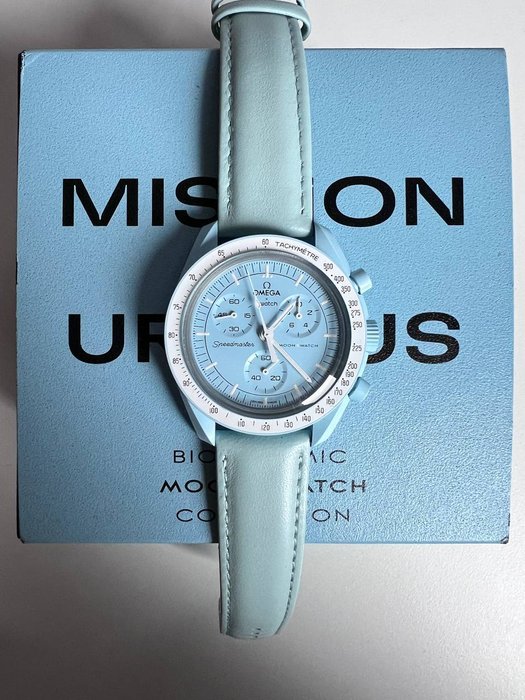 Omega x Swatch - MoonSwatch - Mission to Uranus - Ingen mindstepris - Unisex - 2020+