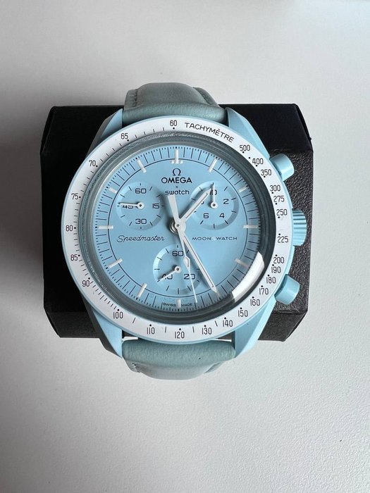 Omega x Swatch - MoonSwatch - Mission to Uranus - Ingen mindstepris - Unisex - 2020+