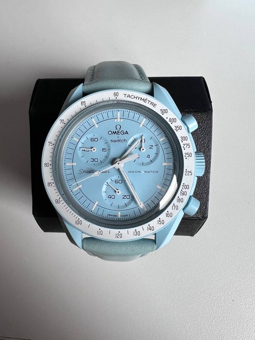 Omega x Swatch - MoonSwatch - Mission to Uranus - Ingen mindstepris - Unisex - 2020+