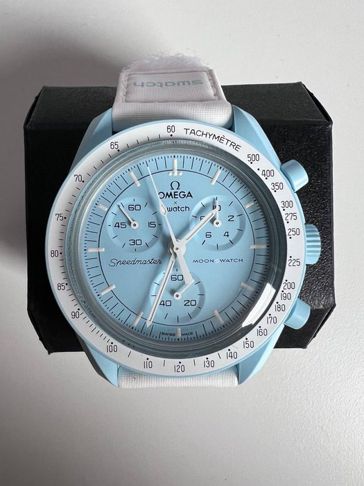 Omega x Swatch - MoonSwatch - Mission to Uranus - Ingen mindstepris - Unisex - 2020+