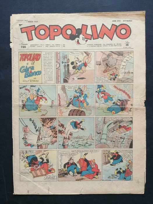 Topolino Giornale - Paperino Giornale - albi vari come in descrizione - 34 Comic - Første udgave