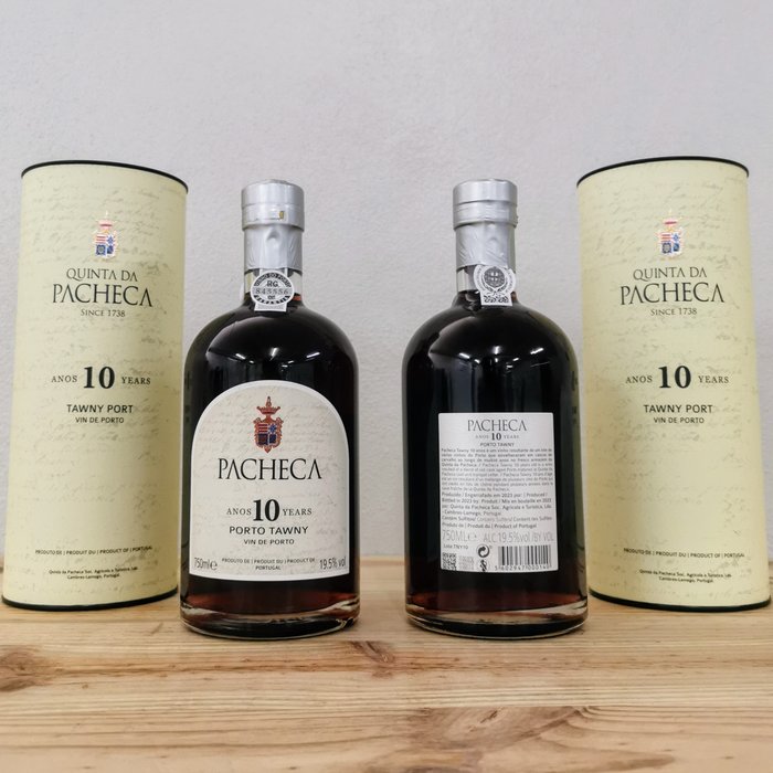 Quinta da Pacheca - 10 years old Tawny -  Douro  - 6 Flasker (0,75 L)