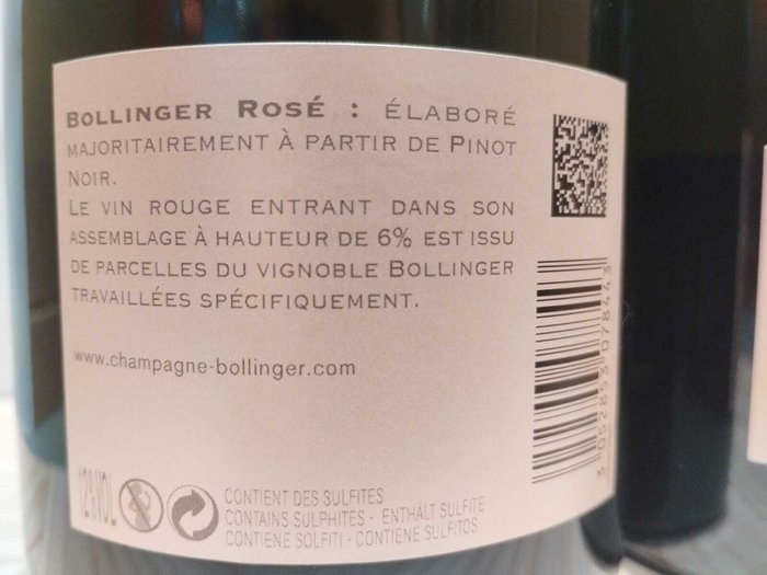 Bollinger, Spécial Cuvée rosé - Champagne Rosé - 2 Flasker (0,75 L)