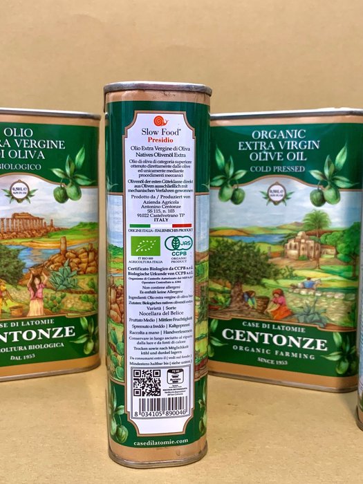 Centonze - Ekstra jomfruolivenolie - 6 - 500 ml