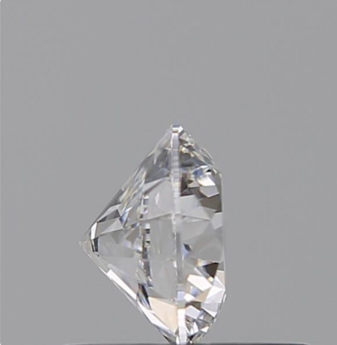 Ingen mindstepris - 1 pcs Diamant  (Natur)  - 0.50 ct - Rund - E - VVS1 - Gemological Institute of America (GIA)