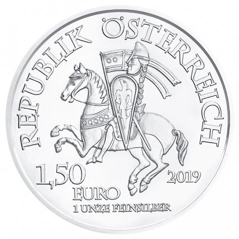 Østrig. 15 Euro 2019 "Wiener Neustadt" 1 Oz (.999)  (Ingen mindstepris)