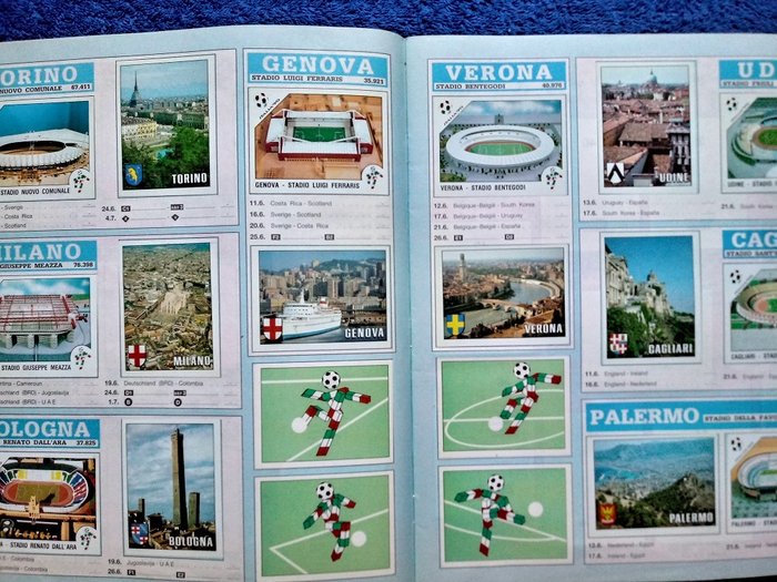 Panini - WC Italy 90 Internationa Edition! - 1 Complete Album