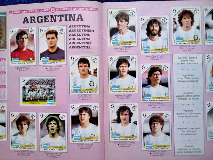 Panini - WC Italy 90 Internationa Edition! - 1 Complete Album