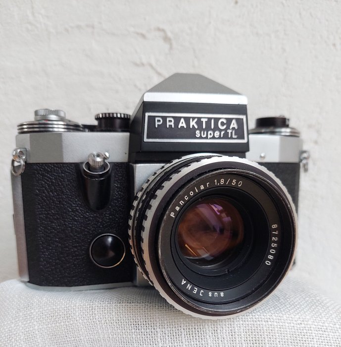 Praktica Super TL met Pancolar 1.8/50 aus Jena - M42 | Reflekskamera med enkelt linse (SLR)