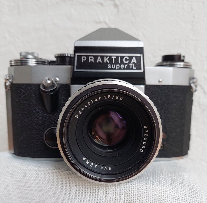 Praktica Super TL met Pancolar 1.8/50 aus Jena - M42 | Reflekskamera med enkelt linse (SLR)