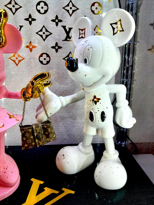 Jan Marti (1958) - Minnie feat Mickey Louis Vuitton 1/1