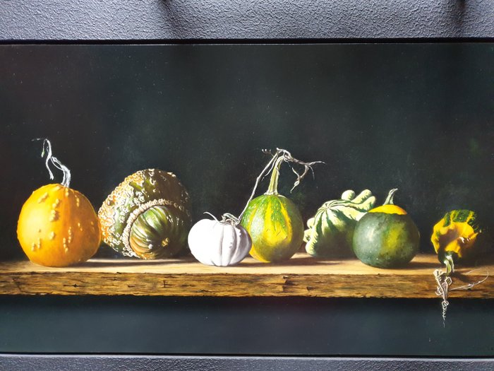 Jan Teunissen - Still life with Pumpkins (2)