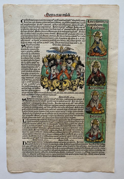 Hartmann Schedel / Michael Wolgemut/ Wilhelm Pleydenwurff - The Nuremberg Chronicle (Liber Chronicarum) - 1493