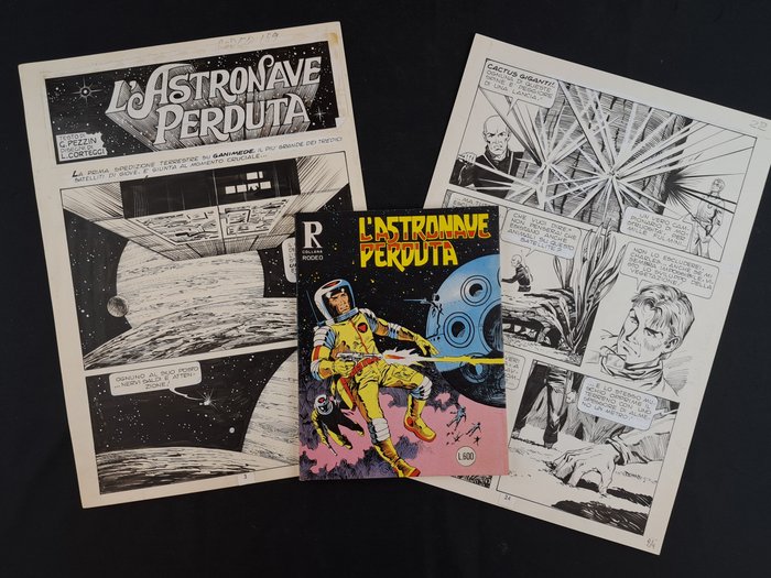 Corteggi, Pezzin - 2 Original page - L'Astronave Perduta