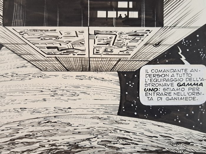 Corteggi, Pezzin - 2 Original page - L'Astronave Perduta