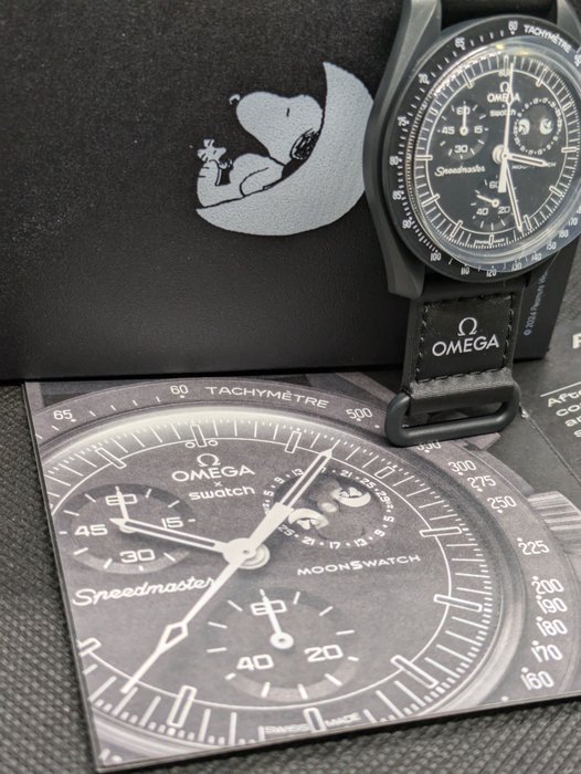 Swatch - MoonSwatch. Mission to the MoonPhase (Black) - Ingen mindstepris - Mænd - 2011-nu