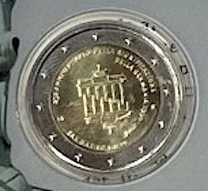 San Marino. 2 Euro 2015 "Riunificazione della Germania" + "Dante" (2 monnaies)  (Ingen mindstepris)