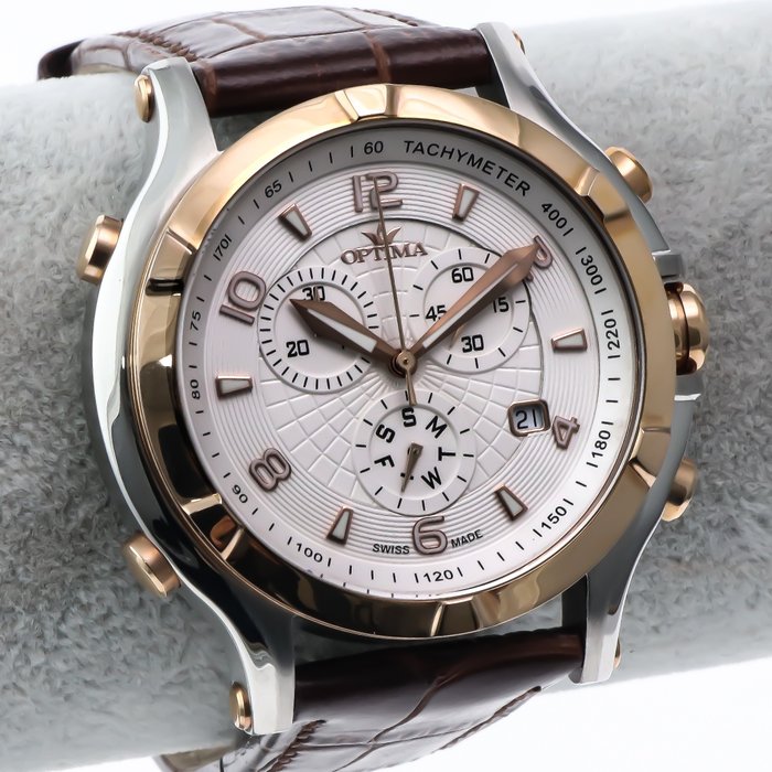 Optima - Swiss Chronograph - OSC301-SRL-1 - Ingen mindstepris - Mænd - 2011-nu