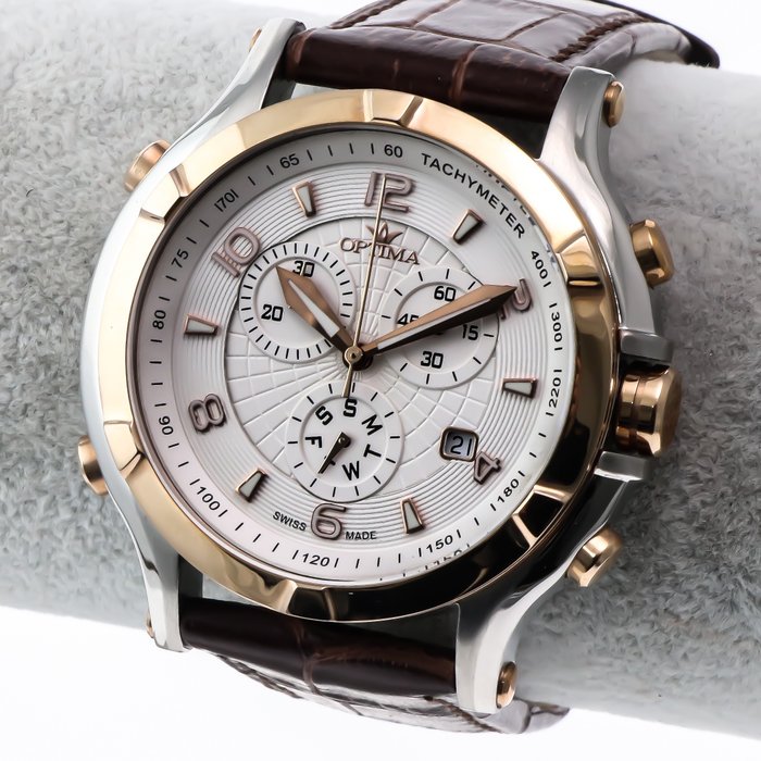 Optima - Swiss Chronograph - OSC301-SRL-1 - Ingen mindstepris - Mænd - 2011-nu