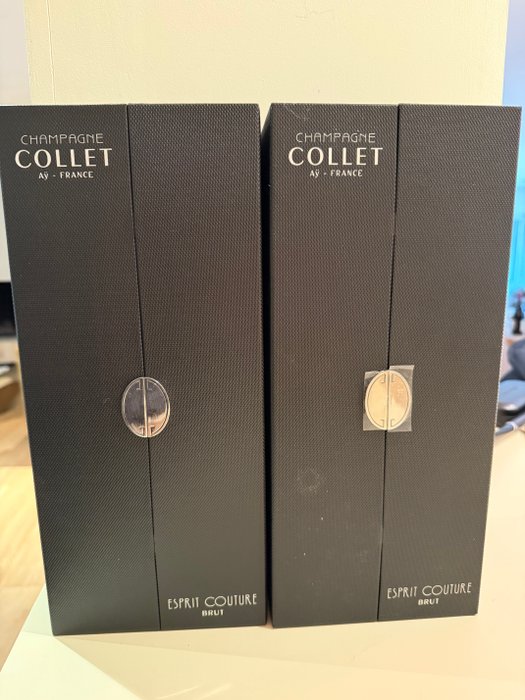 2012 Collet, Esprit Couture Brut - Champagne - 2 Flasker (0,75 L)