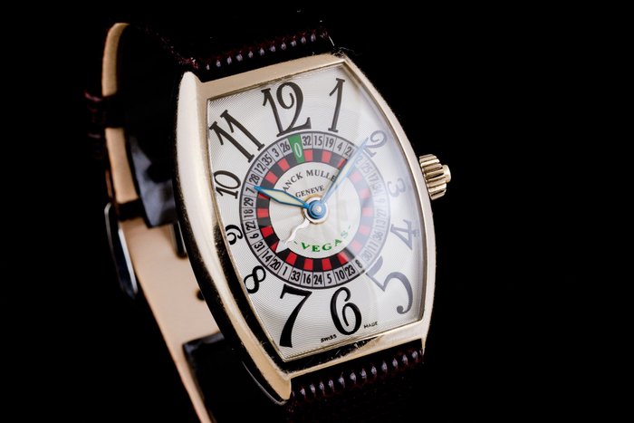 Franck Muller - Vegas Roulette Wheel Watch 18K White Gold Master of Complications Automatic - 5850 Vegas - Mænd - 2000-2010