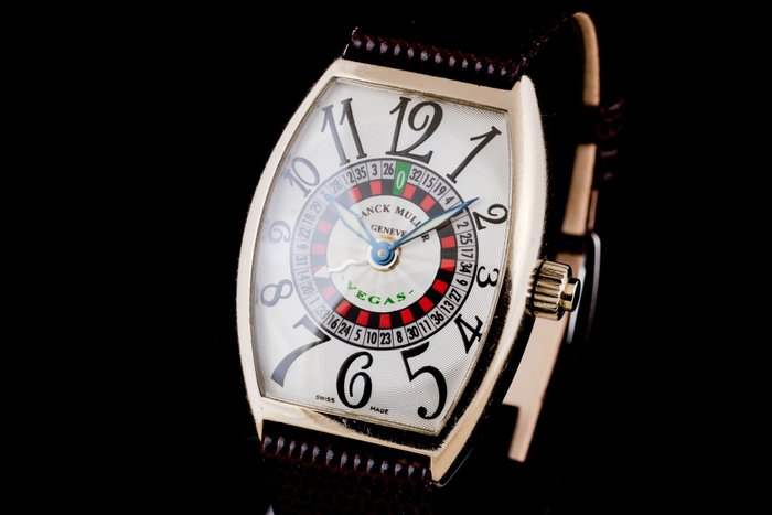 Franck Muller - Vegas Roulette Wheel Watch 18K White Gold Master of Complications Automatic - 5850 Vegas - Mænd - 2000-2010