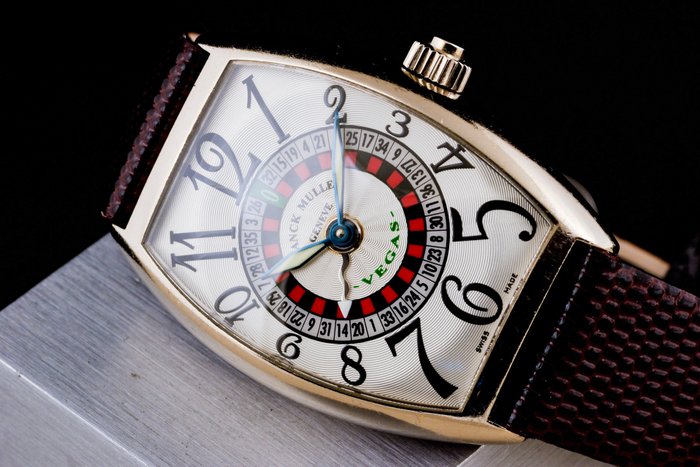 Franck Muller - Vegas Roulette Wheel Watch 18K White Gold Master of Complications Automatic - 5850 Vegas - Mænd - 2000-2010