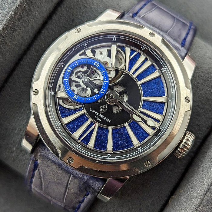 Louis Moinet - Metropolis Blue - LM-451020 - Mænd - 2011-nu