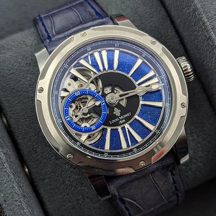 Louis Moinet - Metropolis Blue - LM-451020 - Mænd - 2011-nu